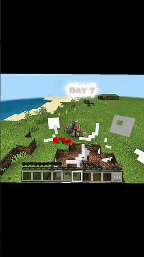 how Normal people play minecraft #minecraftgameplay