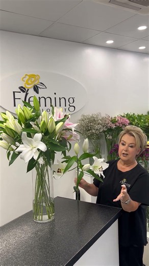 Florist Tip: Stop Lily Pollen Staining Clothes & Furniture