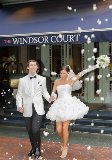 Stunning Wedding Florals at The Windsor Court