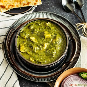 Saag Aloo in Instant Pot