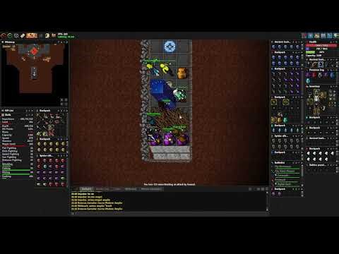 Medivia hunting demons, we didn't like the rules