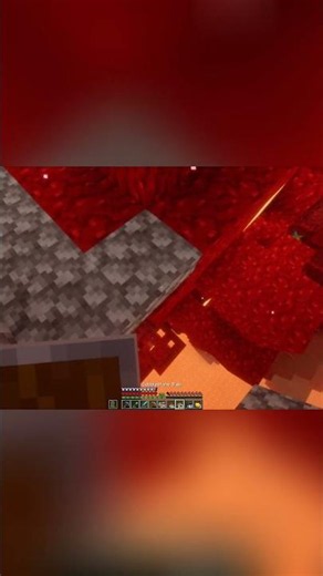 Surviving Nether's Fog & Ghasts: Inventory & Danger! #shorts