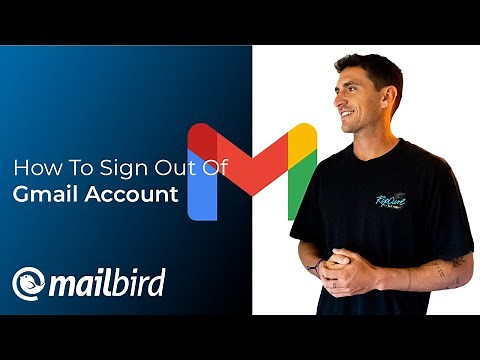 How To Sign Out Of Gmail Account