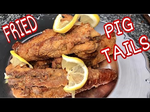 HOW TO MAKE: AMAZING FRIED PIG TAILS | COOK WITH ME | PIG TAILS RECIPE | 먹방