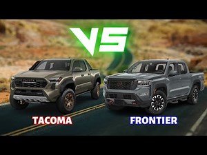 2024 Toyota Tacoma vs 2023 Nissan Frontier: Who wins?