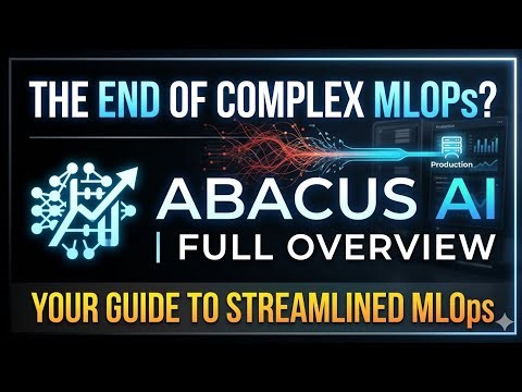 The End of Complex MLOps? | Abacus AI Full Overview🚀
