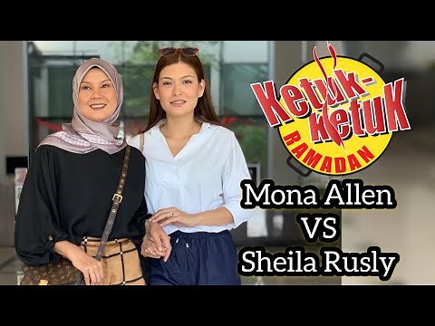 Mona Allen dan Sheila Rusly Ketuk-ketuk Ramadan 2019