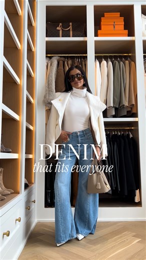 Maria Vizuete • Mia Mia Mine on Instagram: "The jeans that look good on everyone. Comment SHOP below to receive a DM with the link to shop. You must be following me @miamiamine to get the links! Follow my shop @miamiamine on the @shop.ltk app (search “MiaMiaMine”) to shop this post and get more exclusive app-only content! https://liketk.it/5Vlf0 #liketkit #viraljeans #motherdenim"