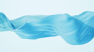 Flowing cloth background, 3d rendering.