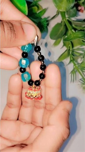 DIY Earring using safety pins✨🧷| How to make easy earring #shorts #creative #ytshort #trending #fyp