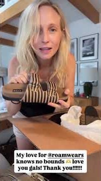 Candice King loses it over a Roam Wears drop