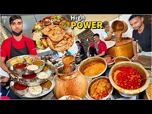 109-Years-Old Amritsari Street Food India | HEAVY DUTY Desi Ghee Thali