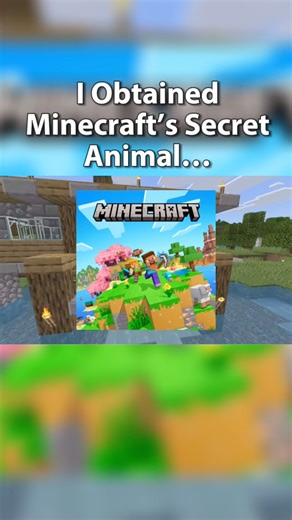 I Obtained Minecraft’s SECRET Animal… #minecraft #bedrockedition #letsplay #nostalgia