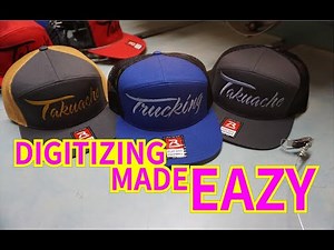 HOW TO DESIGN, DIGITIZE AND EMBROIDER A RICHARDSON HAT