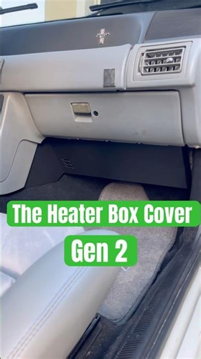 Saleen Mustang Gets The Latest Interior Mod - The Heater Box Cover