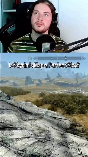 Is Skyrim’s Map Size Perfect? #skyrim #elderscrolls