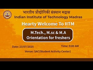 2025 Freshers Orientation Programme - PG