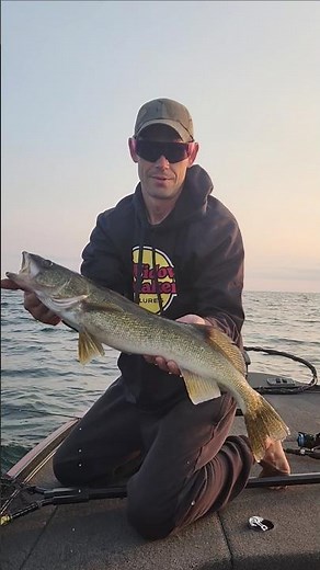 Fishing Walleye on Lake Erie.