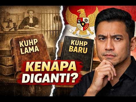 AKHIRNYA MERDEKA! Alasan Kenapa RI Buang Hukum Belanda & Pakai KUHP Baru