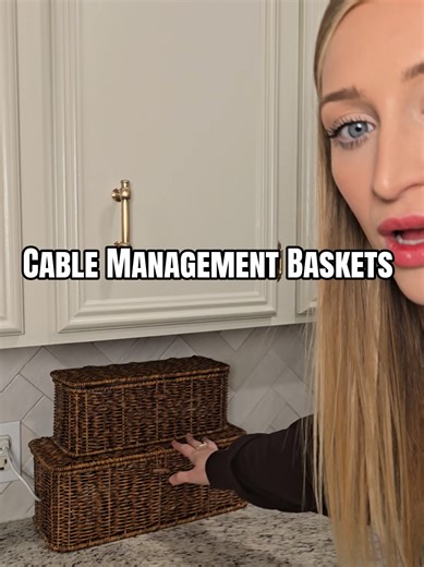 Transform Your Space with Stylish Cable Management Baskets