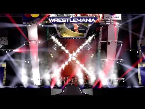 WWE Wrestlemania 23: Shawn Michaels Entrance Concept Animation... Lots of Pyro!!!!
