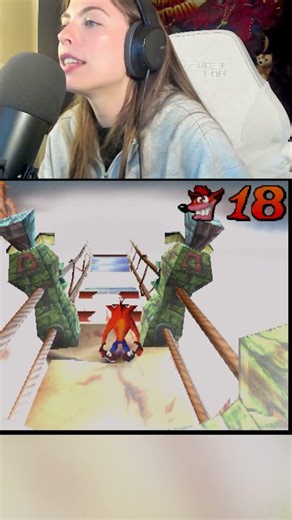 SCARIEST Part Of CRASH BANDICOOT #gaming #streamhighlights #funny