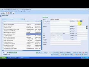 Add edit delete Contact, Delete Multiple Contacts.