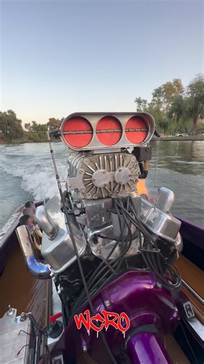 Supercharged big block runs on Arco 91