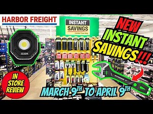 Harbor Freight Just Released NEW Instant Savings Tool Deals You Can't Miss!