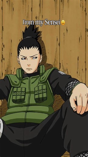 I’m lazy af 😩 #naruto #shikamaru #shorts