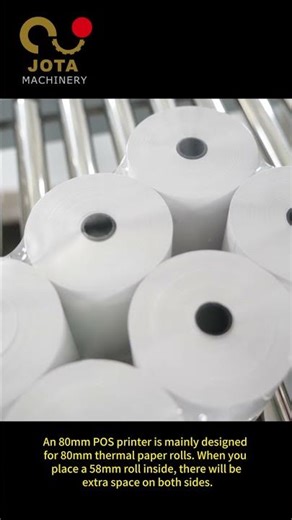 #shorts Can 58mm Receipt Paper Work in an 80mm POS Printer?
