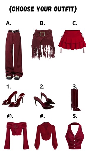 𐔌՞ ܸ.ˬ.ܸ՞𐦯 choose your outfit 𐔌՞ ܸ.ˬ.ܸ՞𐦯 #pinterest #fashion #outfit #girl #clothing #colors #ootd