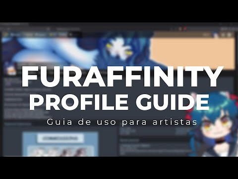 Furaffinity Profile guide [Guia de uso para artistas]
