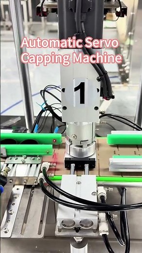 🔧 Automatic Servo Capping Machine | Precision Bottle Capping Solution