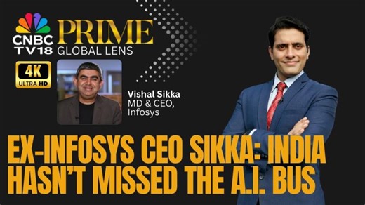 On Global Lens | Former Infosys CEO Vishal Sikka Exclusive | He Bets Big on India’s AI Journey | 4K | Vianai Systems, Inc.