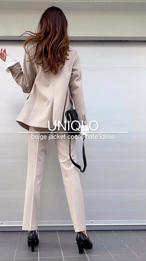 mau.［UNIQLO/GU/ZARA/高身長コーデ] | 去年大活躍した感動ジャケットを今年も😽🫶💓 このジャケット合わせやすくて好き🥰 去年のコーデもだだっと一緒に載せてます🫣 coordinate1 jacket/shirt/pants/knit▶︎ @uniqulo_jp @uniqlo_with #感動ジャケット... | Instagram