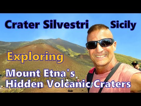 Crater Silvestri : EXPLORING Etna's Volcanic Wonders