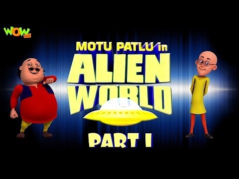 Motu Patlu in Alien World -Movie -Part 01| Movie Mania - 1 Movie Everyday | Wowkidz