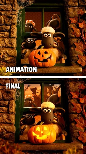 From the studio floor to final shot 🎬 See the latest Shaun the Sheep: Beast of Mossy Bottom movie teaser come to life! Shaun the Sheep: The Beast of Mossy Bottom is a brand new movie coming Halloween 2026! #ShauntheSheep #BeastOfMossyBottom | Shaun the Sheep