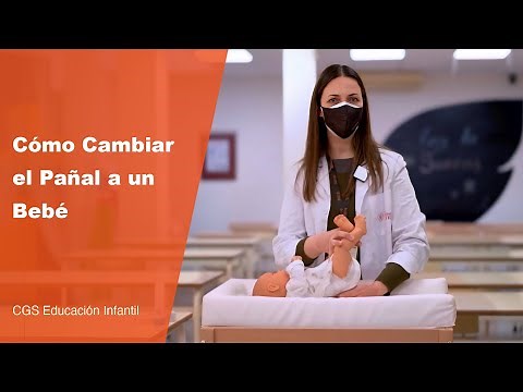 Cambio del pañal al bebé