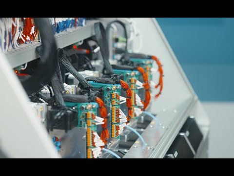 Testcell testing touch screen, colour display, wifi