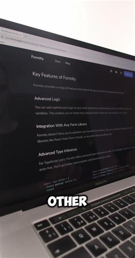 🔥 Formity – Build Smarter Multi-Step Forms ⚛️
