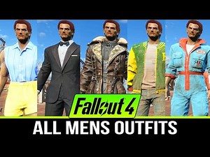 FALLOUT 4 ALL CLOTHING OUTFITS & APPAREL (Men Outfits Only)