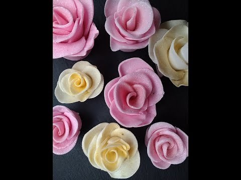 Super Easy Fondant Rose - using a rose cutter .....how to