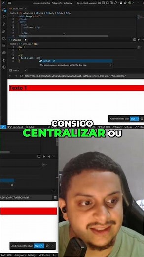 Centralize Textos Facilmente com CSS Text-Align #shorts