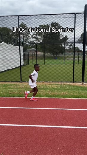 Kofi: U10 National Sprinter Training for Speed
