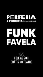 12 reactions |  DOCUMENTARIO FUNK FAVELA no Sesc Belenzinho! Vem...