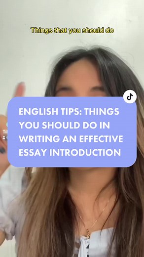 English Tips: How to Write an Effective Essay Introduction