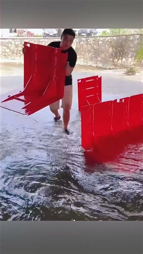 L-Shaped Flood Barriers: How They Use Floodwater to Stay in Place