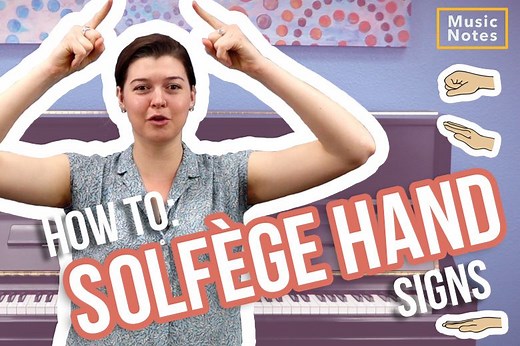 Learnning Solfège Hand Signs | Do Re Mi Fa So La Ti Do